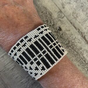Noonday Collection Monochrome Beaded Wristband